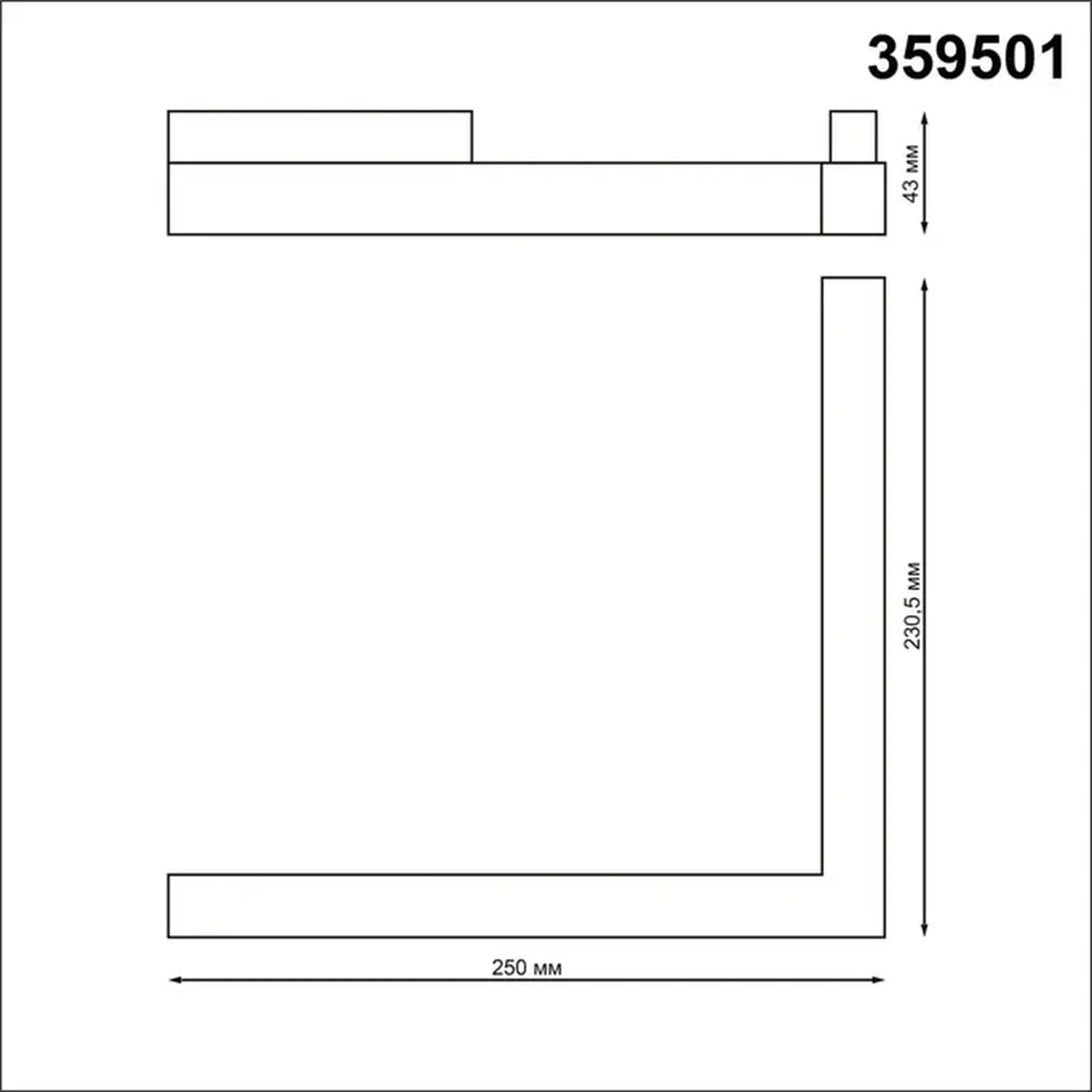 359501 SHINO NT24 000 белый Трековый низковольт. св-к диммир. со сменой цв.температуры, пульт ДУ/Tuya Smart Life IP20 LED 24W 48V 3000-6500K FLUM