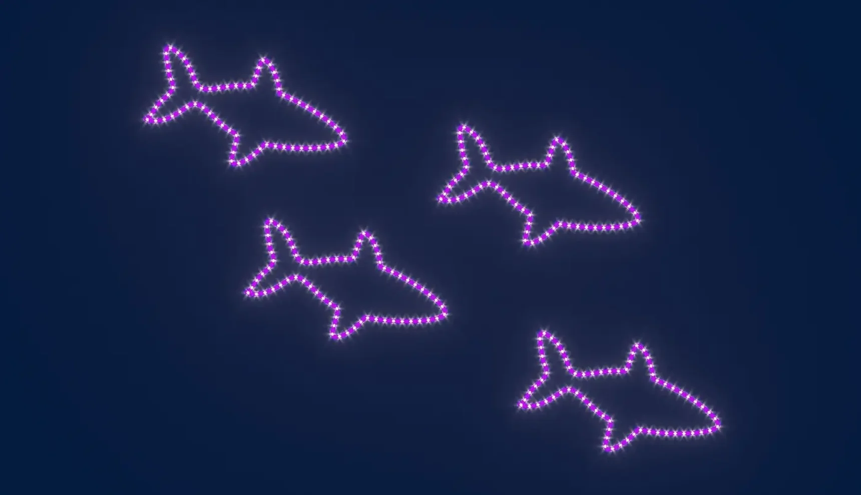 Светодиодная консоль Rich LED на металлокаркасе, рыбы, 220 В, RL-KN-S-01-17