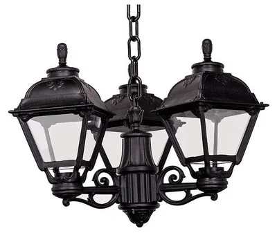 Подвесной уличный светильник (ЛЮСТРА) FUMAGALLI SICHEM/CEFA 3L U23.120.S30.AXE27