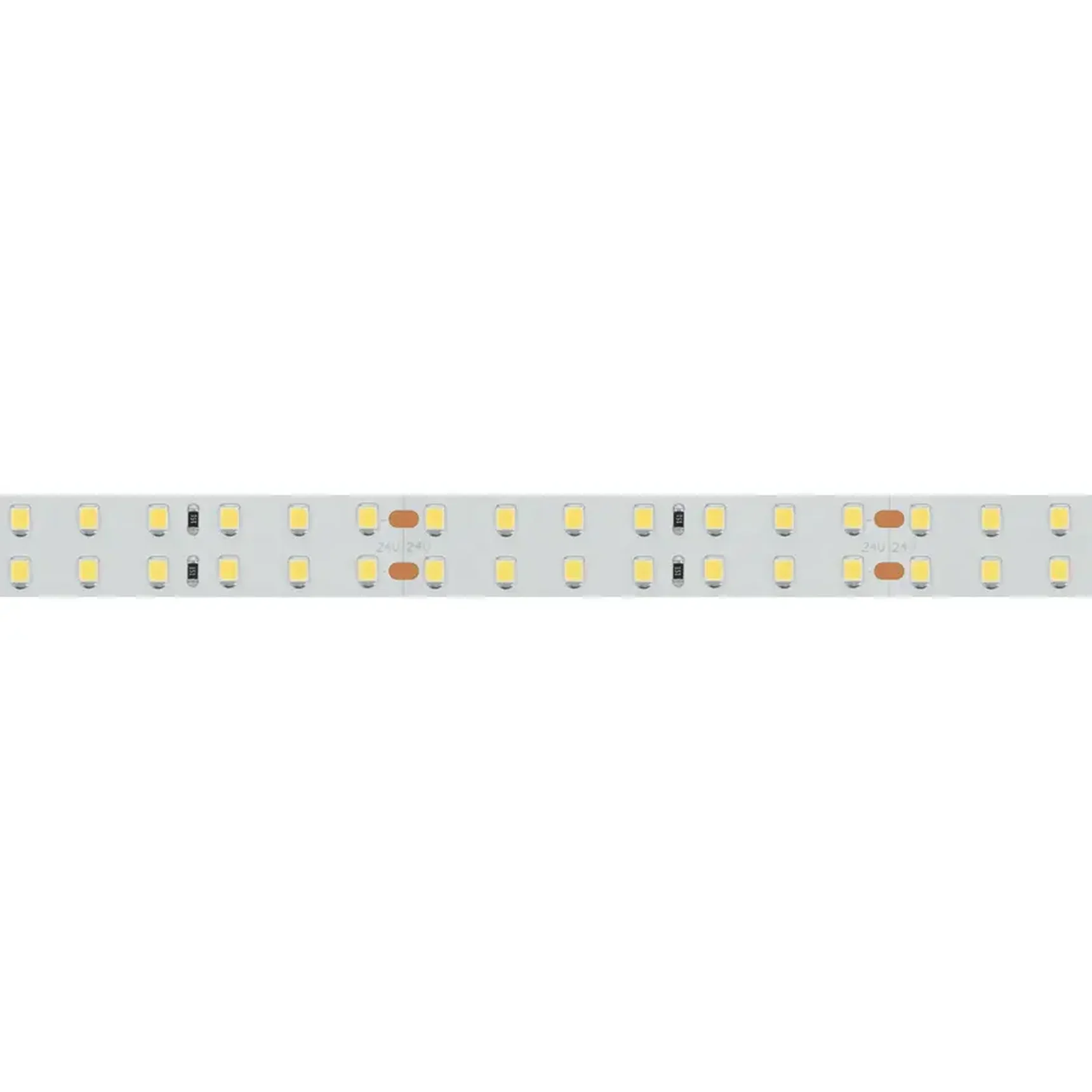 Лента RT 2-5000 24V Warm2700 2x2 (2835, 980 LED, LUX) (Arlight, 20 Вт/м, IP20)
