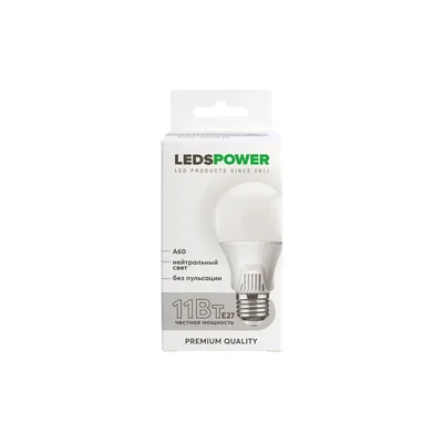 Светодиодная лампа LEDS POWER C37 E14 6Вт 4000К 006673