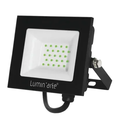 Светодиодный прожектор Luminarte LFL-30W/07 30Вт Зеленый цвет свечения IP65