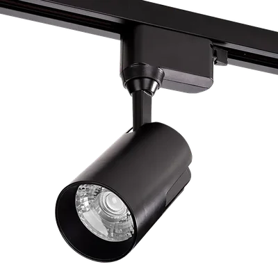 Трековый светодиодный светильник WOLTA WTL-25W/01B 25Вт 4000К IP40 Чёрный