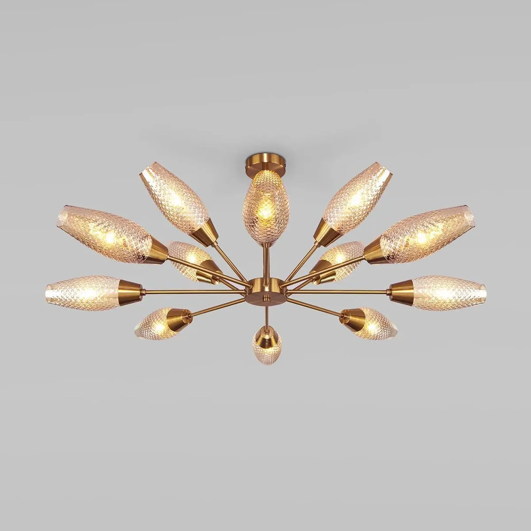 Подвесная люстра Eurosvet Thalia 60140/12 золото