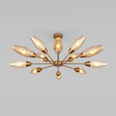 Подвесная люстра Eurosvet Thalia 60140/12 золото