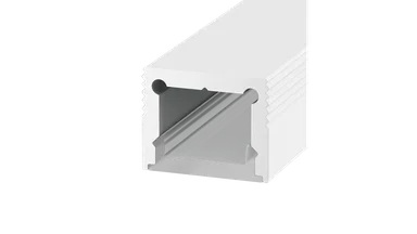 Накладной алюминиевый профиль Design LED LS1613, 2500 мм, белый, LS.1613-W-R
