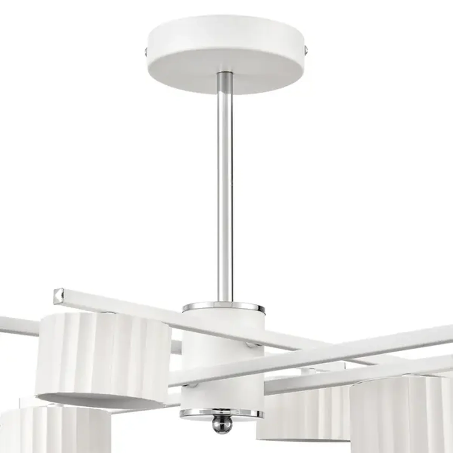 8241/8C COMFI LN25 белый/хром, металл Люстра потолочная LED GX53 8*7W 220V KARINA