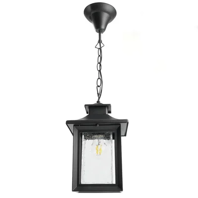 Светильник садово-парковый Feron PL555 на стену вниз 60W E27 230V, черный