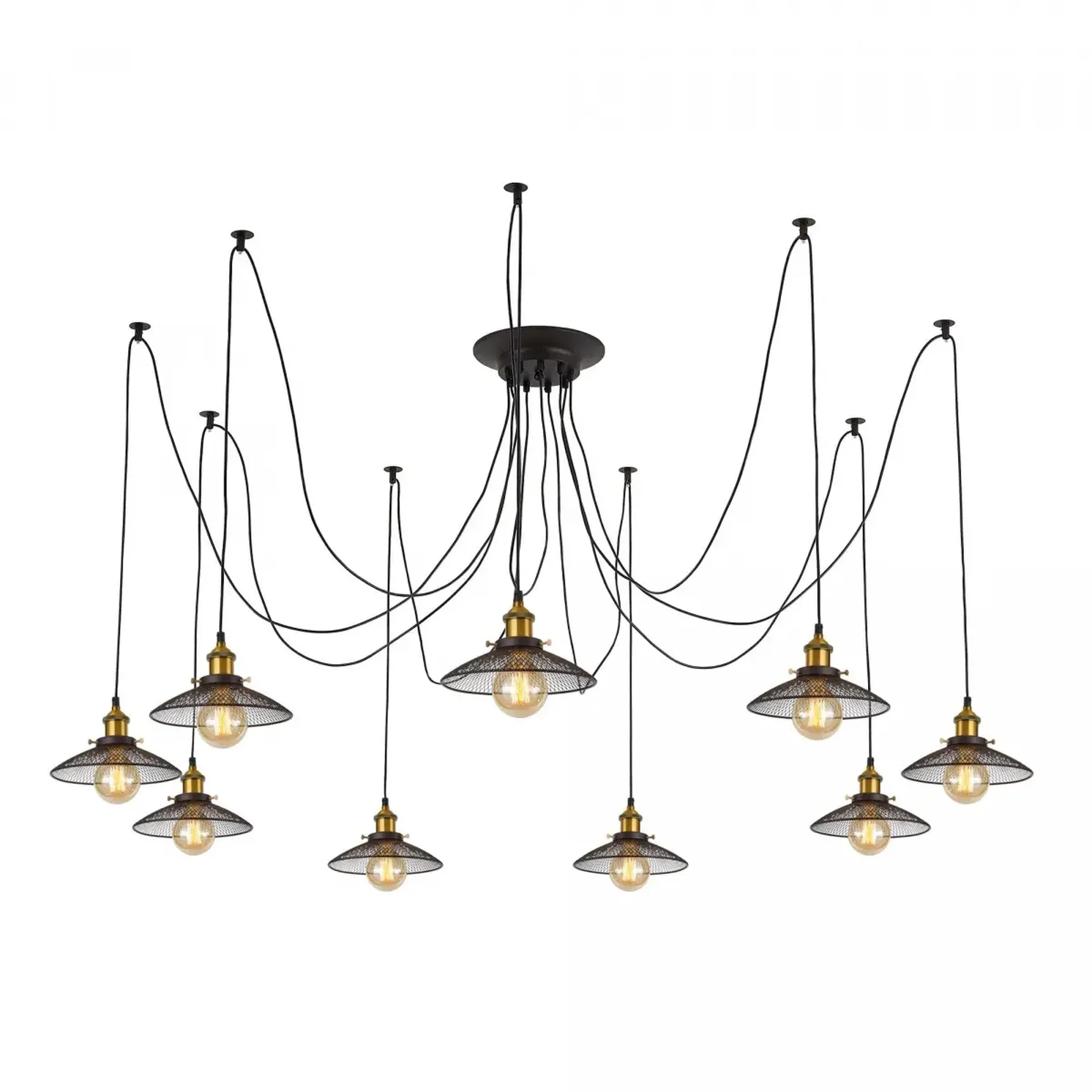 Подвесная люстра Citilux Эдисон CL451091