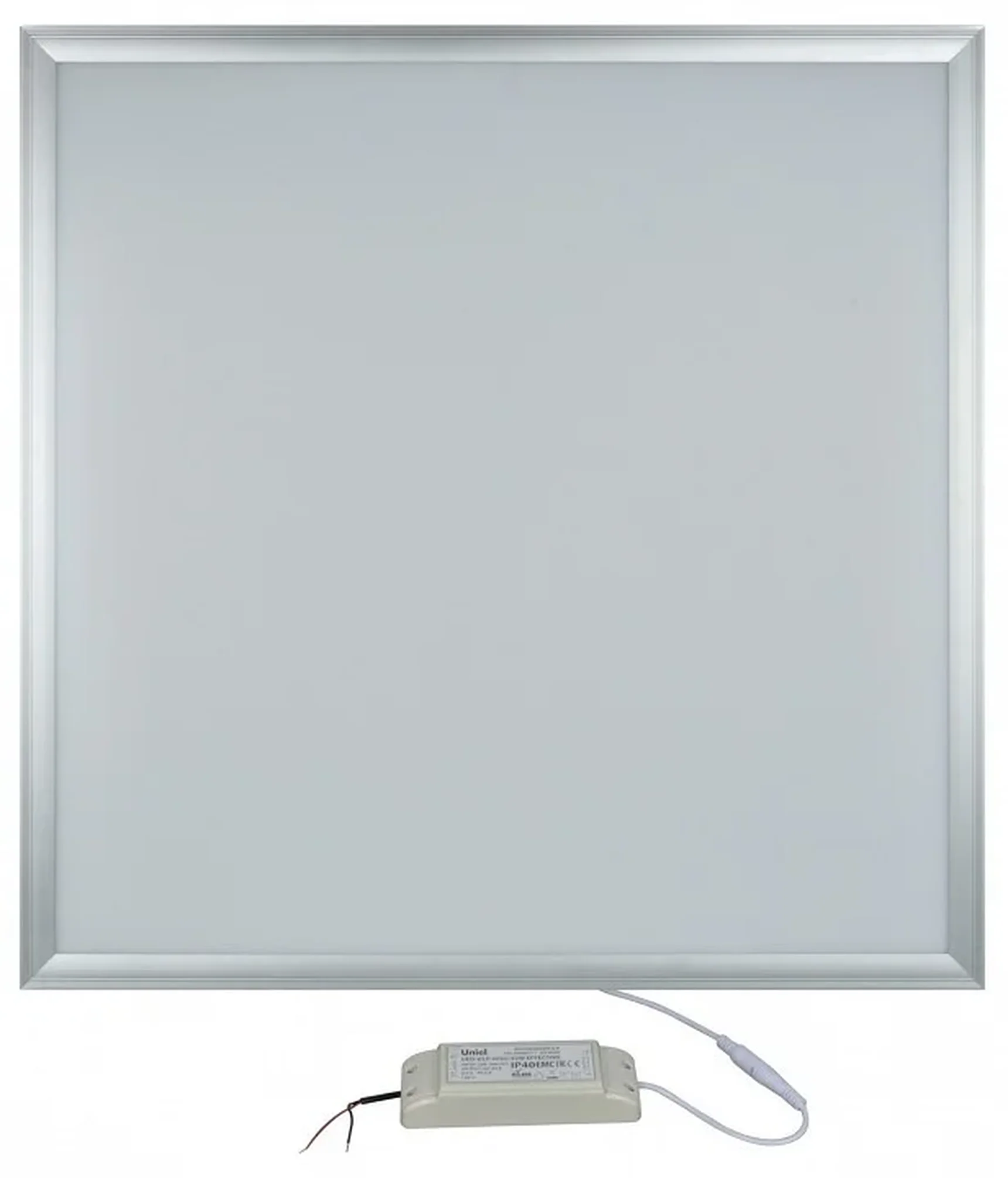 ULP-6060-36W/NW EFFECTIVE SILVER Светильник светодиодный потолочный встраиваемый. Белый свет