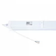 ULO-K20A 40W/4000K/L100 IP65 WHITE Светильник линейный светодиодный подвесной. Белый свет (4000К). 4360Лм. 1000Х76х76мм. Корпус белый.