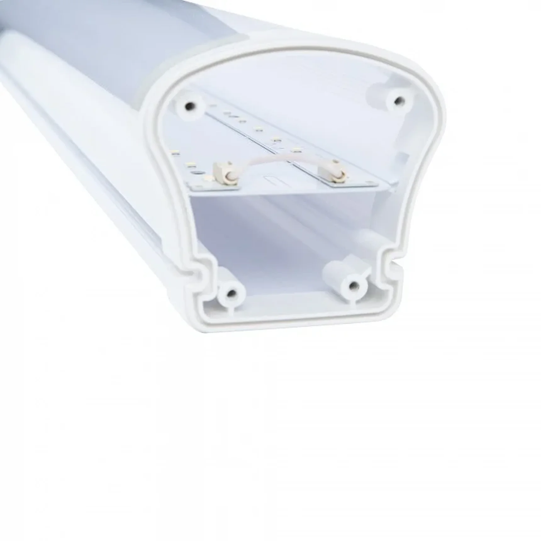 ULO-K20A 40W/4000K/L100 IP65 WHITE Светильник линейный светодиодный подвесной. Белый свет (4000К). 4360Лм. 1000Х76х76мм. Корпус белый.