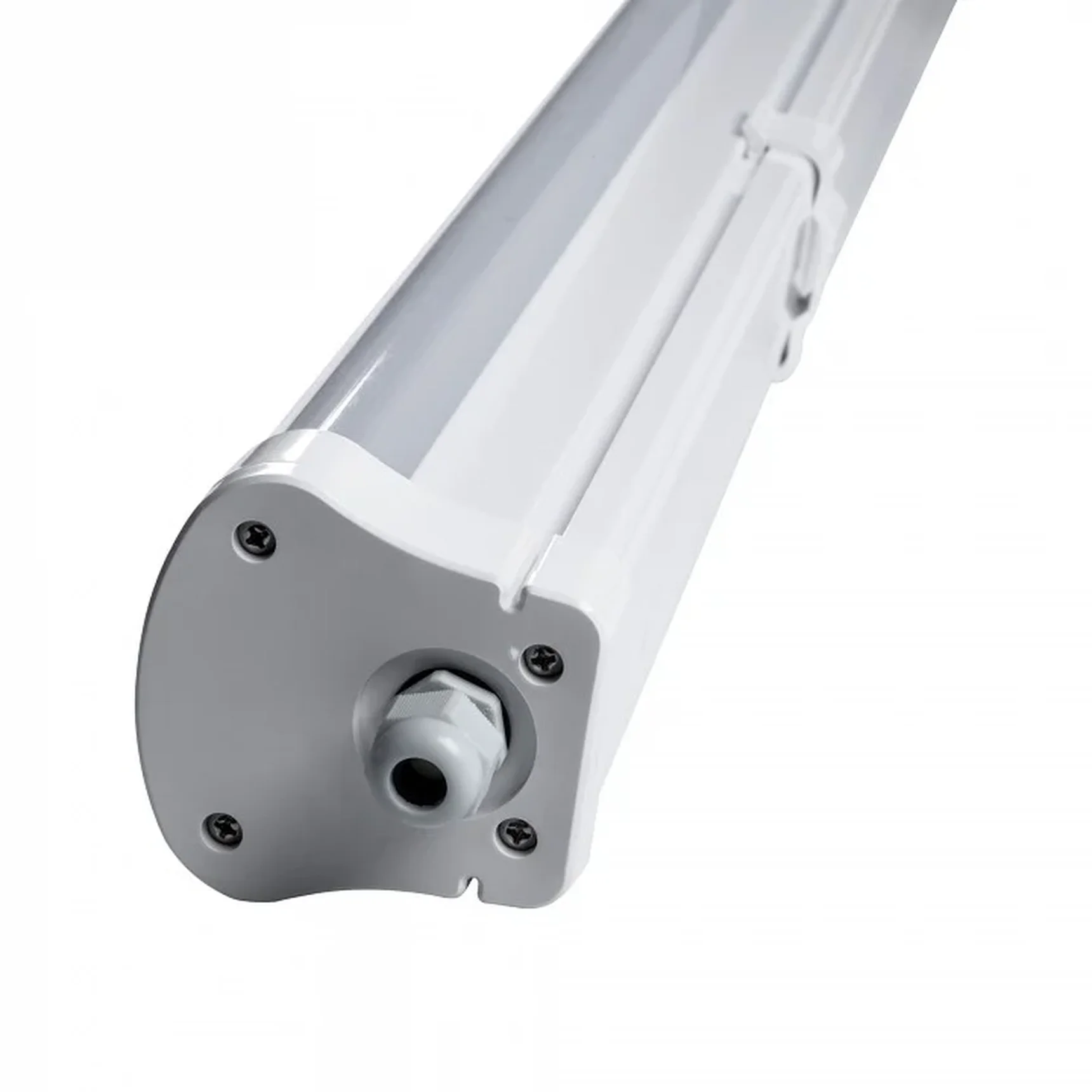 ULO-K20B 60W/4000K/L150 IP65 WHITE Светильник линейный светодиодный подвесной. Белый свет (4000К). 6540Лм. 1500Х76х76мм. Корпус белый.