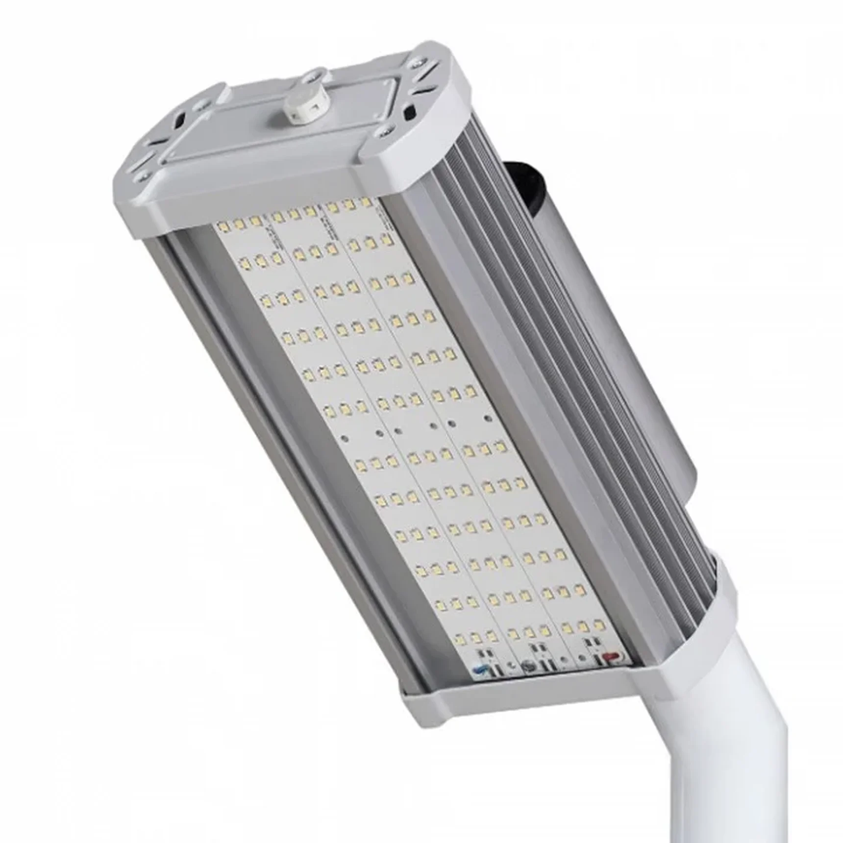 ULV-R24J 100W/5000К IP65 SILVER Светильник светодиодный уличный консольный. Белый свет (5000К). Угол 120x90 градусов.