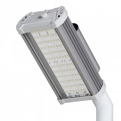 ULV-R24J 100W/5000К IP65 SILVER Светильник светодиодный уличный консольный. Белый свет (5000К). Угол 120x90 градусов.