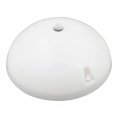 ULW-K20D 12W/6000K SENSOR IP54 WHITE Светильник светодиодный влагозащищенный, с датчиком движения. Круг. Дневной белый свет (6000K). 12