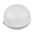 ULW-K21A 8W/6000K IP54 WHITE Светильник светодиодный влагозащищенный. Круг. Дневной белый свет (6000K). 600Лм. Диаметр 188мм. Корпус бе