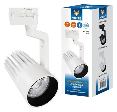 ULB-Q274 40W/4000К WHITE Светильник-прожектор светодиодный трековый