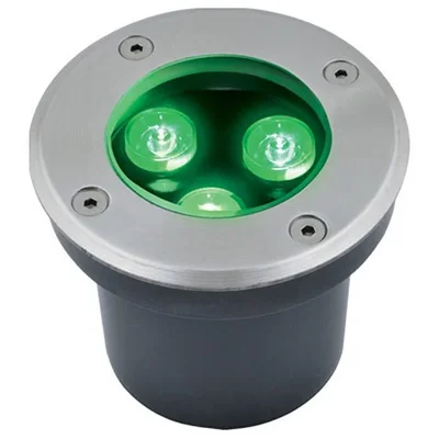 ULU-B10A-3W/GREEN IP67 GREY Светильник светодиодный уличный
