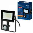 Прожектор светодиодный (UL-00007125) 30W ULF-F62-30W/6500K Sensor IP54 200-240В Black