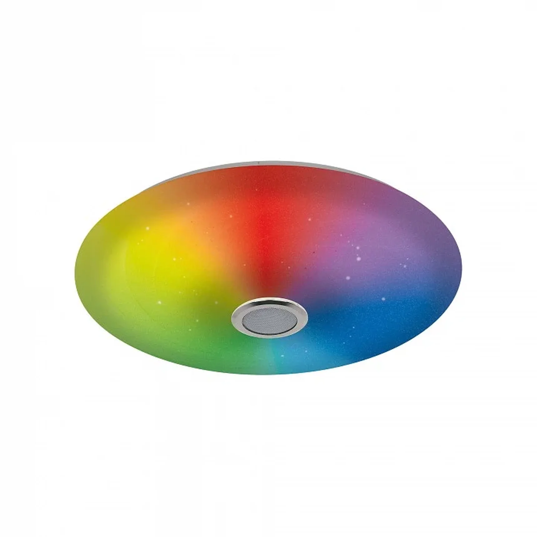ULI-D291 72W/SW+RGB/50 MERCURY Cветильник светодиодный накладной. Диммируемый. Пульт ДУ (в/к). Встроенная Bluetooth колонка. Теплый све