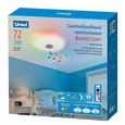 ULI-D291 72W/SW+RGB/50 MERCURY Cветильник светодиодный накладной. Диммируемый. Пульт ДУ (в/к). Встроенная Bluetooth колонка. Теплый све