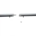 ULM-F44-3x3W/4500K/DIM SENSOR IP20 SILVER Светильники светодиодные для мебели, набор из 3-х шт. 300*35*6,5мм. 3*150Lm.ТМ