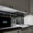ULM-F45-2x6W/4500K IP20 SILVER Светильники светодиодные для мебели, набор из 2-х шт. Механический выключатель. 600*25*8мм. 2*500Lm. ТМ