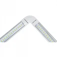 ULM-F45-2x6W/4500K IP20 SILVER Светильники светодиодные для мебели, набор из 2-х шт. Механический выключатель. 600*25*8мм. 2*500Lm. ТМ