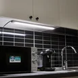 ULI-F45-9W/4500K/DIM SENSOR IP20 SILVER Светильник светодиодный для мебели. 600*35*16мм. 600Lm