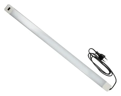 ULI-F45-9W/4500K/DIM SENSOR IP20 SILVER Светильник светодиодный для мебели. 600*35*16мм. 600Lm