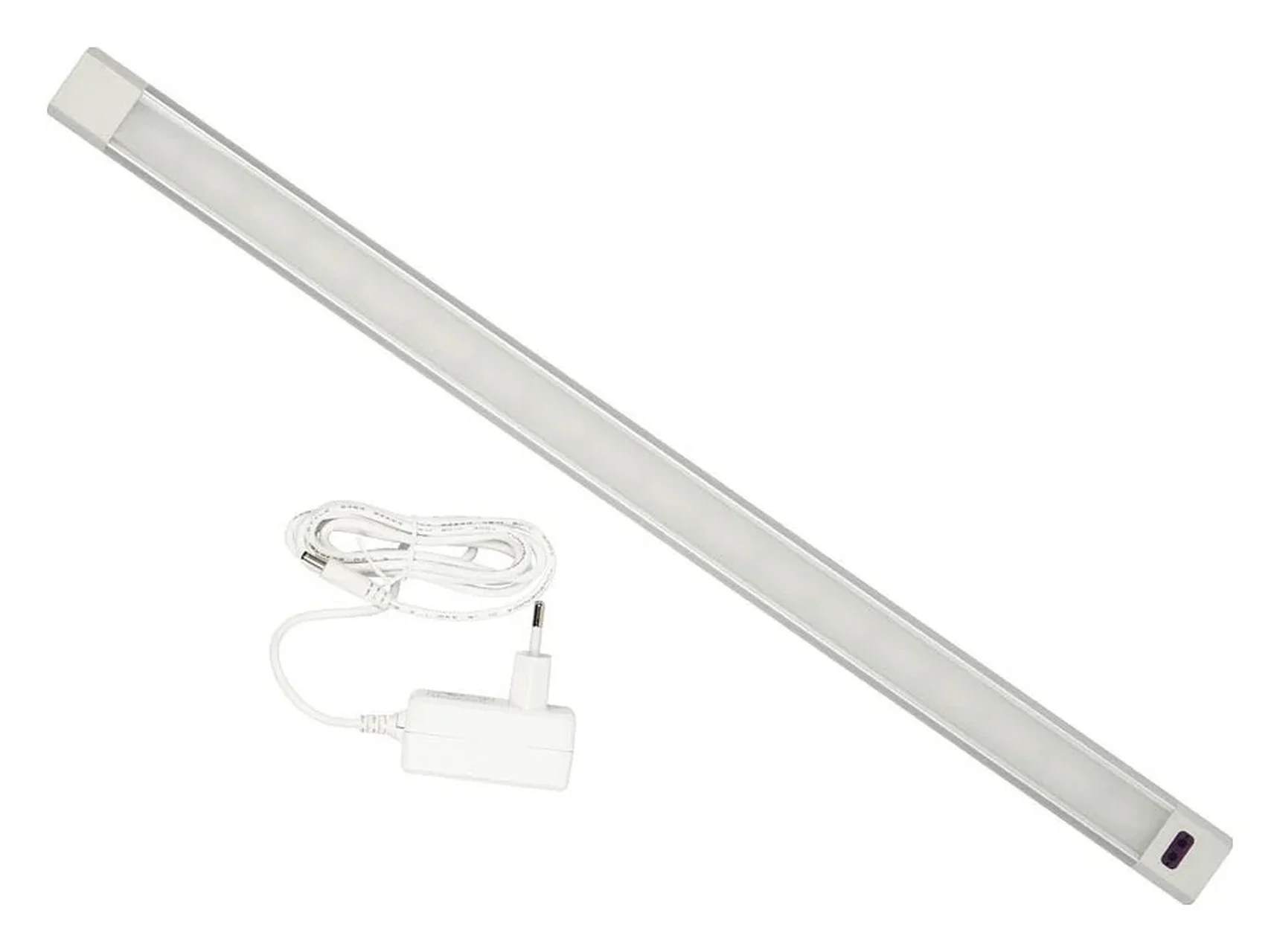 ULI-F47-8W/4500K/DIM SENSOR IP20 SILVER Светильник светодиодный для мебели. 500*30*11,5мм. 600Lm