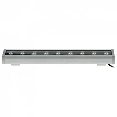 ULF-L52-9W/RGB/L50 DC24V IP65 SILVER Прожектор светодиодный линейный, 500мм. RGB. DC24V. Алюминий