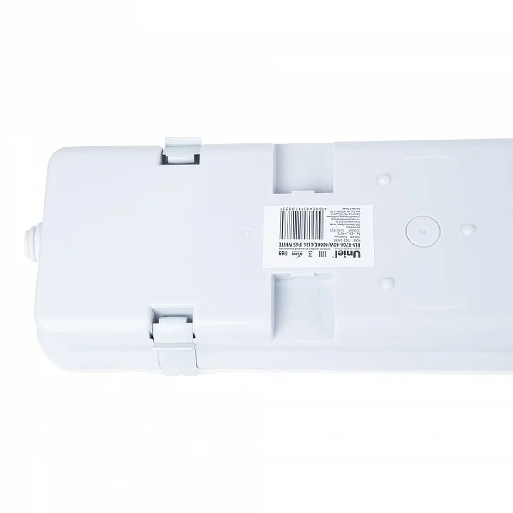 ULY-K70A 40W/4000K/L126 IP65 WHITE Светильник светодиодный промышленный. Белый свет (4000К). 4360Лм. 1260X150x100мм. Корпус белый. TM U