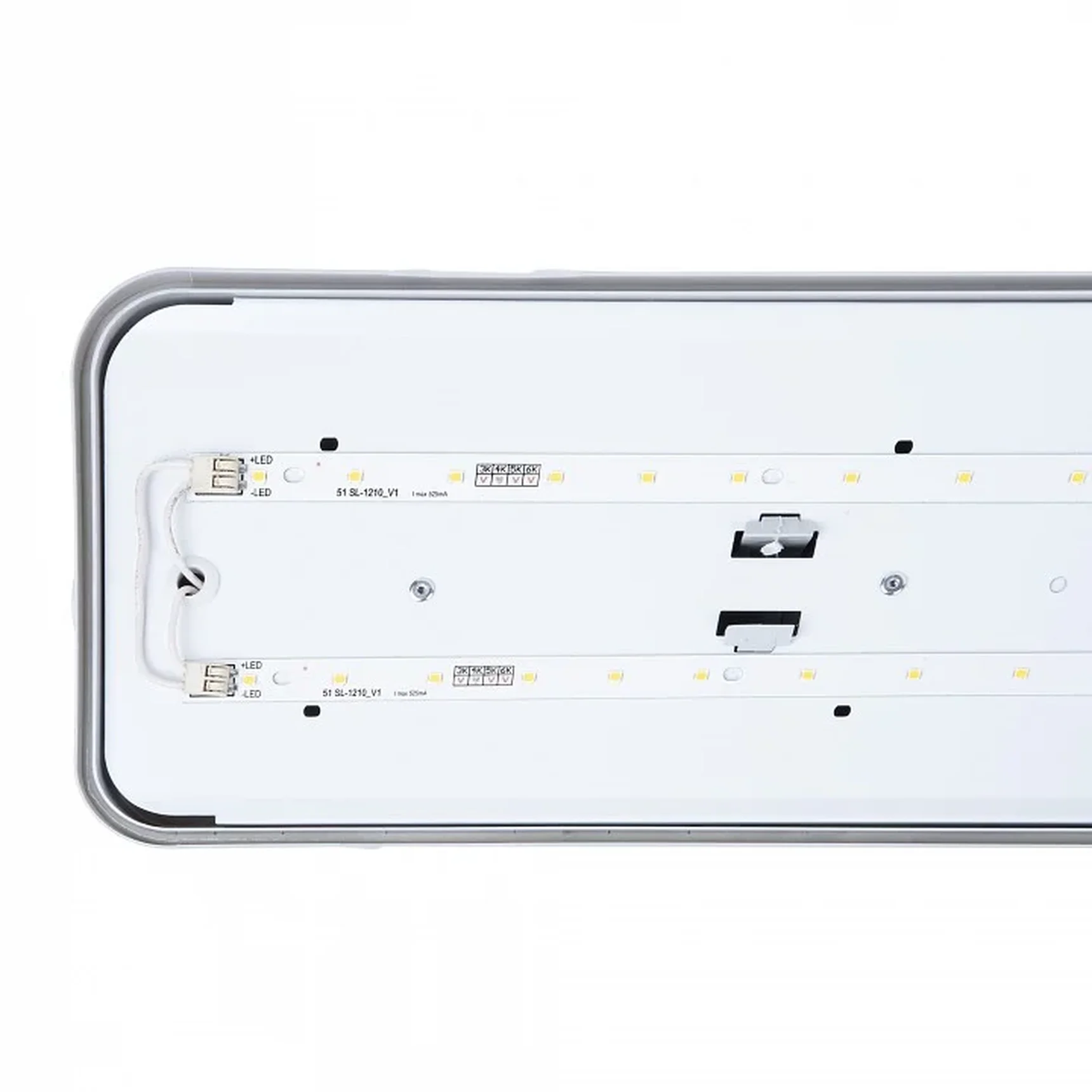 ULY-K70A 40W/4000K/L126 IP65 WHITE Светильник светодиодный промышленный. Белый свет (4000К). 4360Лм. 1260X150x100мм. Корпус белый. TM U