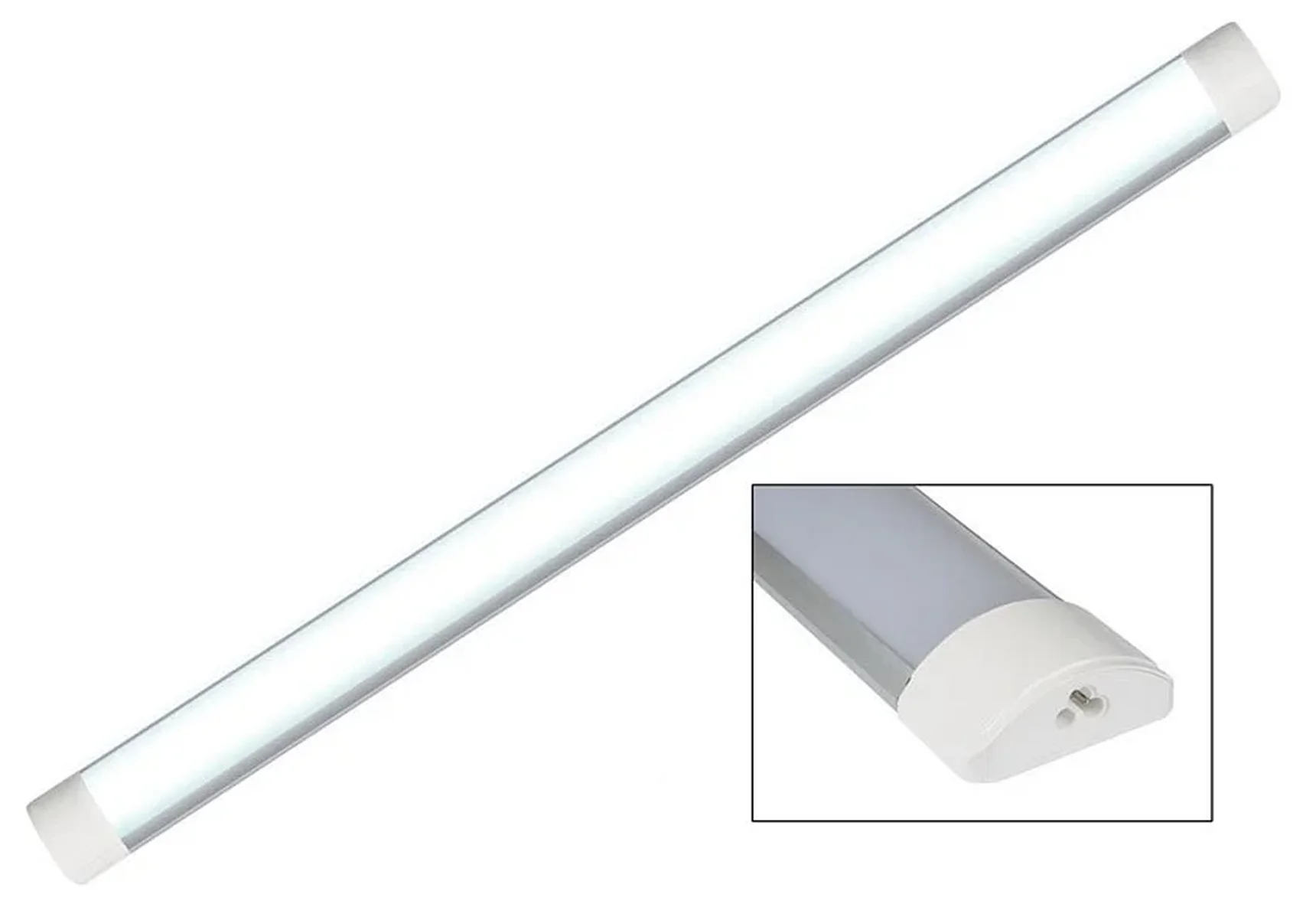 ULO-DL120-40W/6500K/K SILVER LINKABLE Светильник светодиодный накладной, соединяемый. Дневной свет (6500K). Корпус серебристый. ТМ Unie
