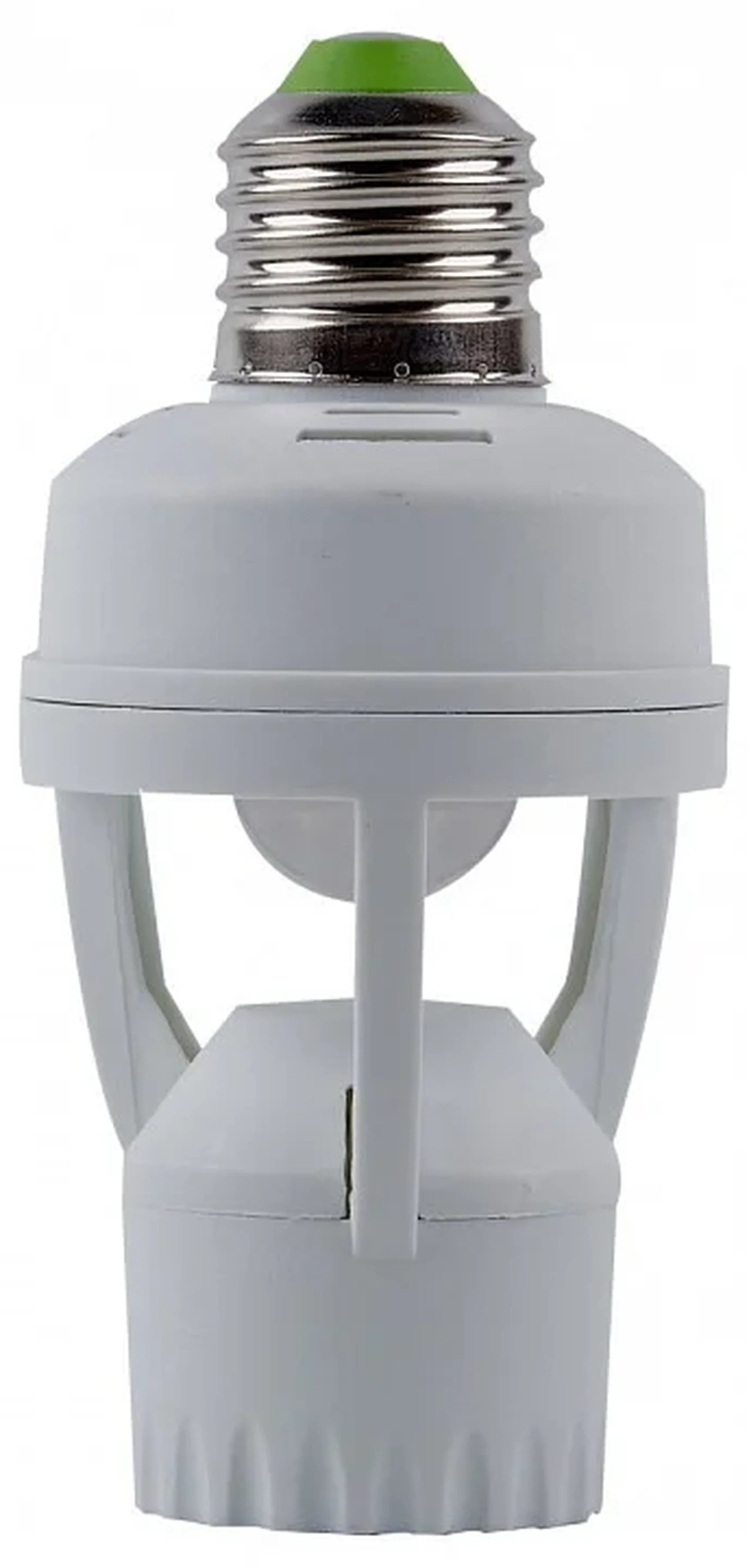 USN-R50 60W/360R/E27 WHITE Датчик движения ИК, под лампу Е27. 7м, 10сек. - 5мин., IP20