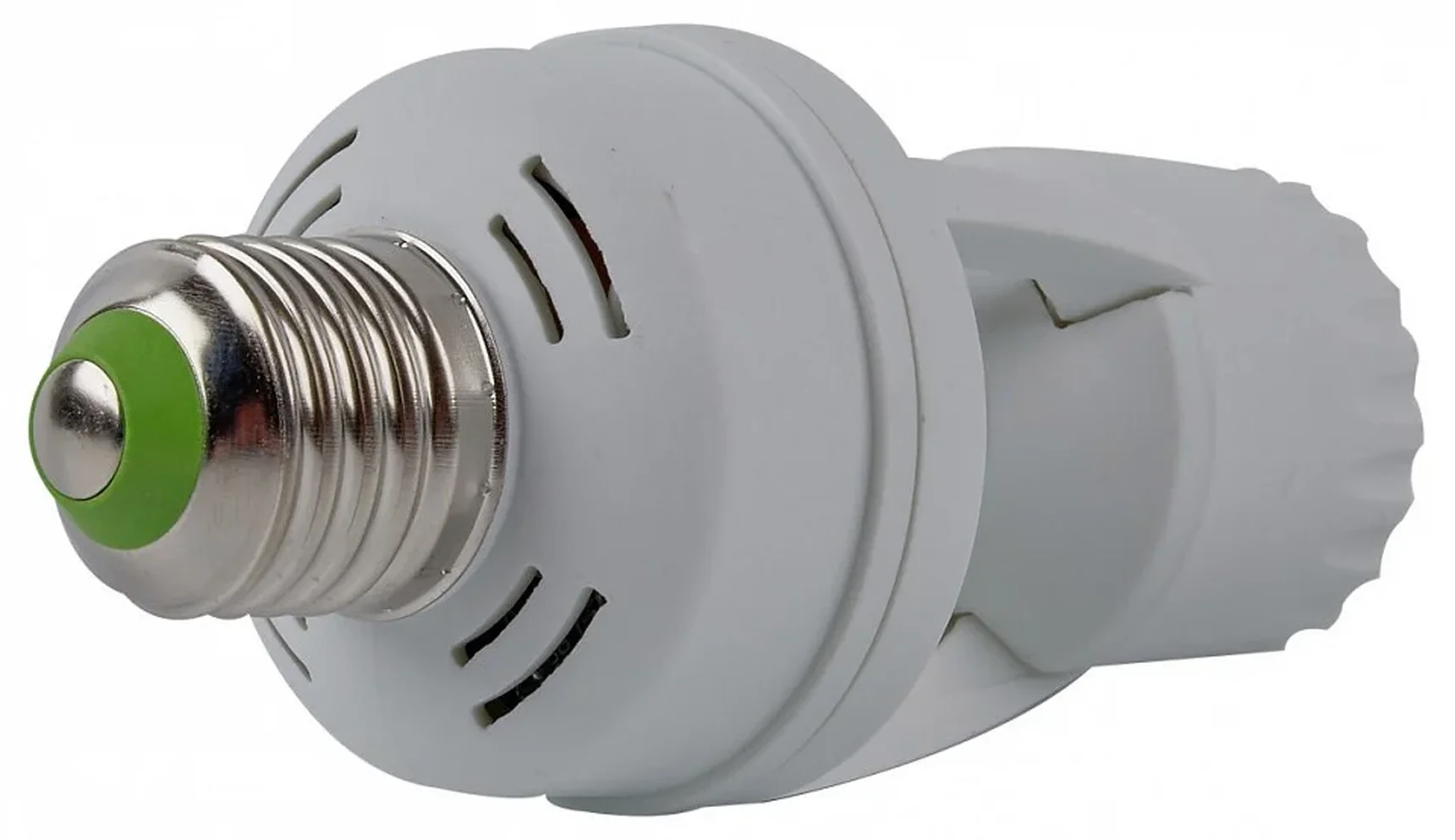 USN-R50 60W/360R/E27 WHITE Датчик движения ИК, под лампу Е27. 7м, 10сек. - 5мин., IP20
