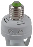 USN-R50 60W/360R/E27 WHITE Датчик движения ИК, под лампу Е27. 7м, 10сек. - 5мин., IP20