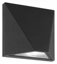 ULU-S50A-8W/4000K IP65 BLACK Светильник светодиодный уличный. Архитектурный накладной. Белый свет (4000K). Корпус черный