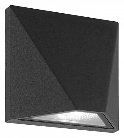 ULU-S50A-8W/4000K IP65 BLACK Светильник светодиодный уличный. Архитектурный накладной. Белый свет (4000K). Корпус черный