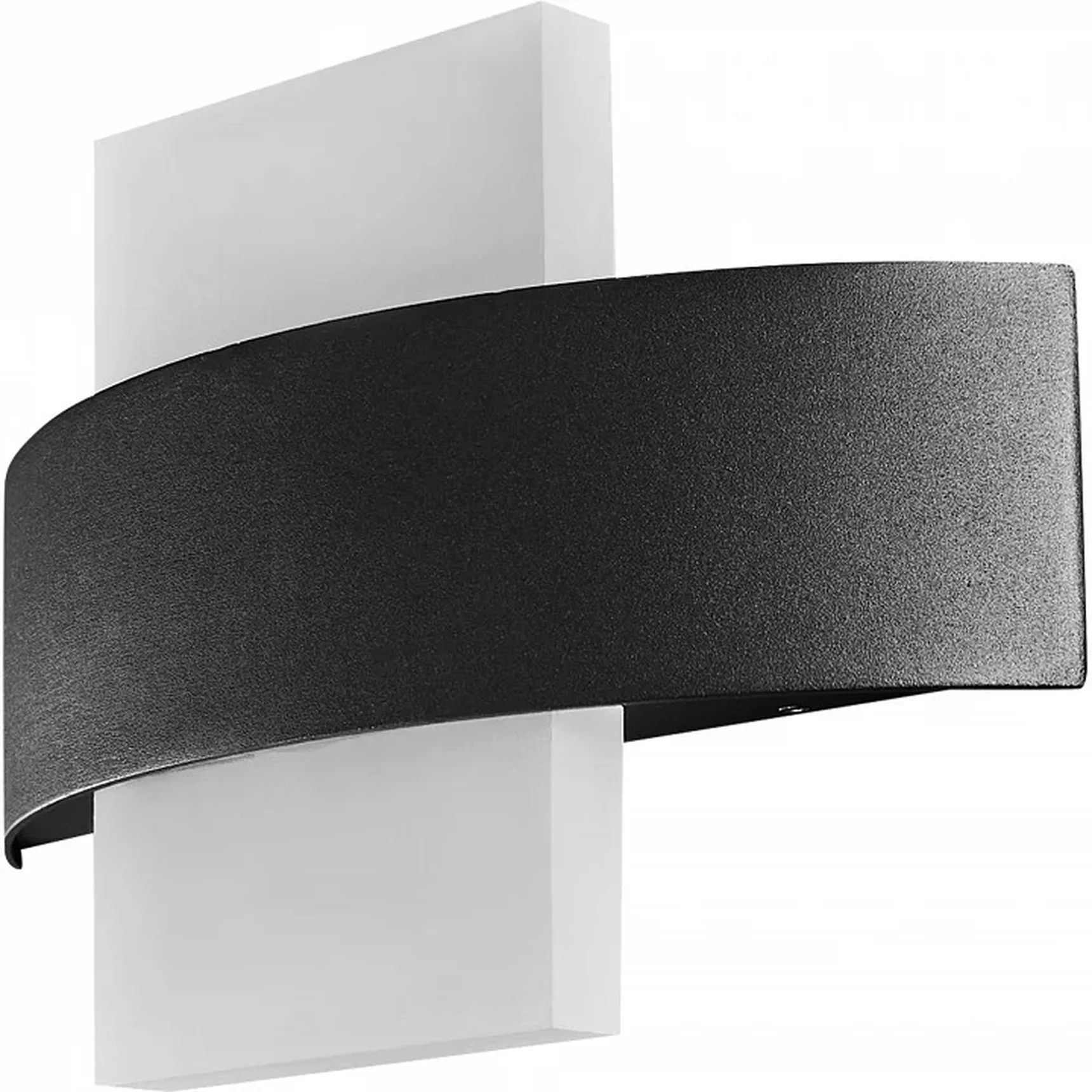 ULU-S32A-8W/4000K IP65 BLACK Светильник светодиодный уличный. Архитектурный накладной. Белый свет (4000K). Корпус черный