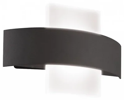 ULU-S32A-8W/4000K IP65 BLACK Светильник светодиодный уличный. Архитектурный накладной. Белый свет (4000K). Корпус черный