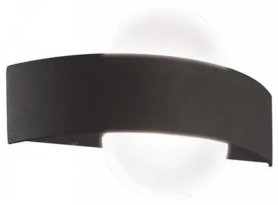 ULU-S33A-8W/4000K IP65 BLACK Светильник светодиодный уличный. Архитектурный накладной. Белый свет (4000K). Корпус черный