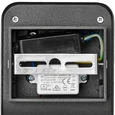 ULU-S36A-7W/4000K IP54 BLACK Светильник светодиодный уличный. Архитектурный накладной. Белый свет (4000K). Корпус черный