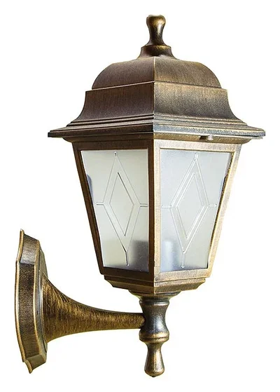 UUL-A01S 60W/E27 IP44 BRONZE Светильник уличный, под лампу Е27. Архитектурный накладной. Цвет корпуса бронзовый