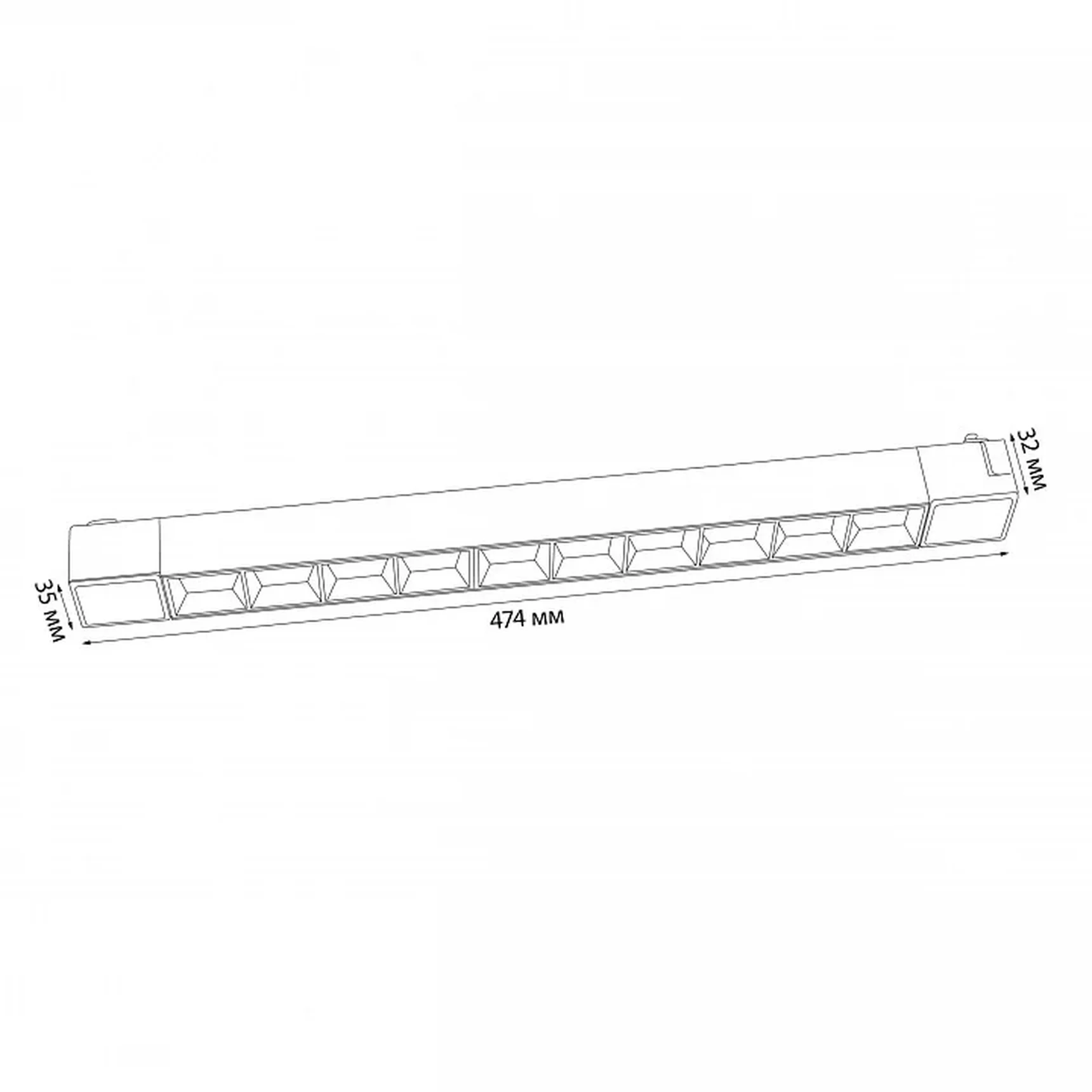 ULB-Q282 30W/4000K BLACK Светильник-прожектор светодиодный трековый