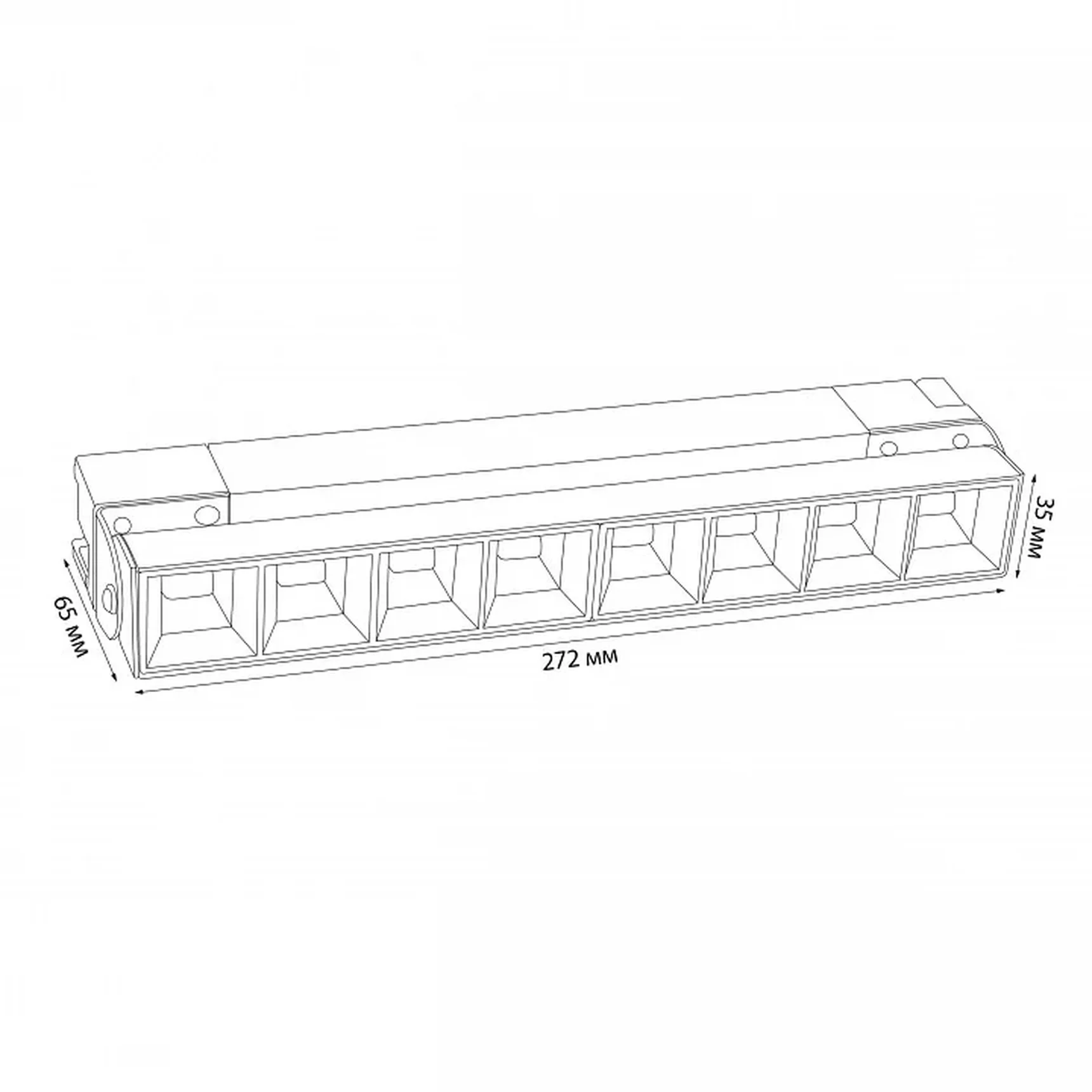 ULB-Q283 20W/4000K WHITE Светильник-прожектор светодиодный трековый