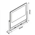 ULF-P42-100W/SPBR IP65 180-260V BLACK Прожектор для растений светодиодный