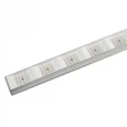 ULO-EL120B-100W/4000K/K SILVER LINKABLE Светильник светодиодный накладной, соединяемый. Белый свет (4000K). Корпус серебристый. Угол 60